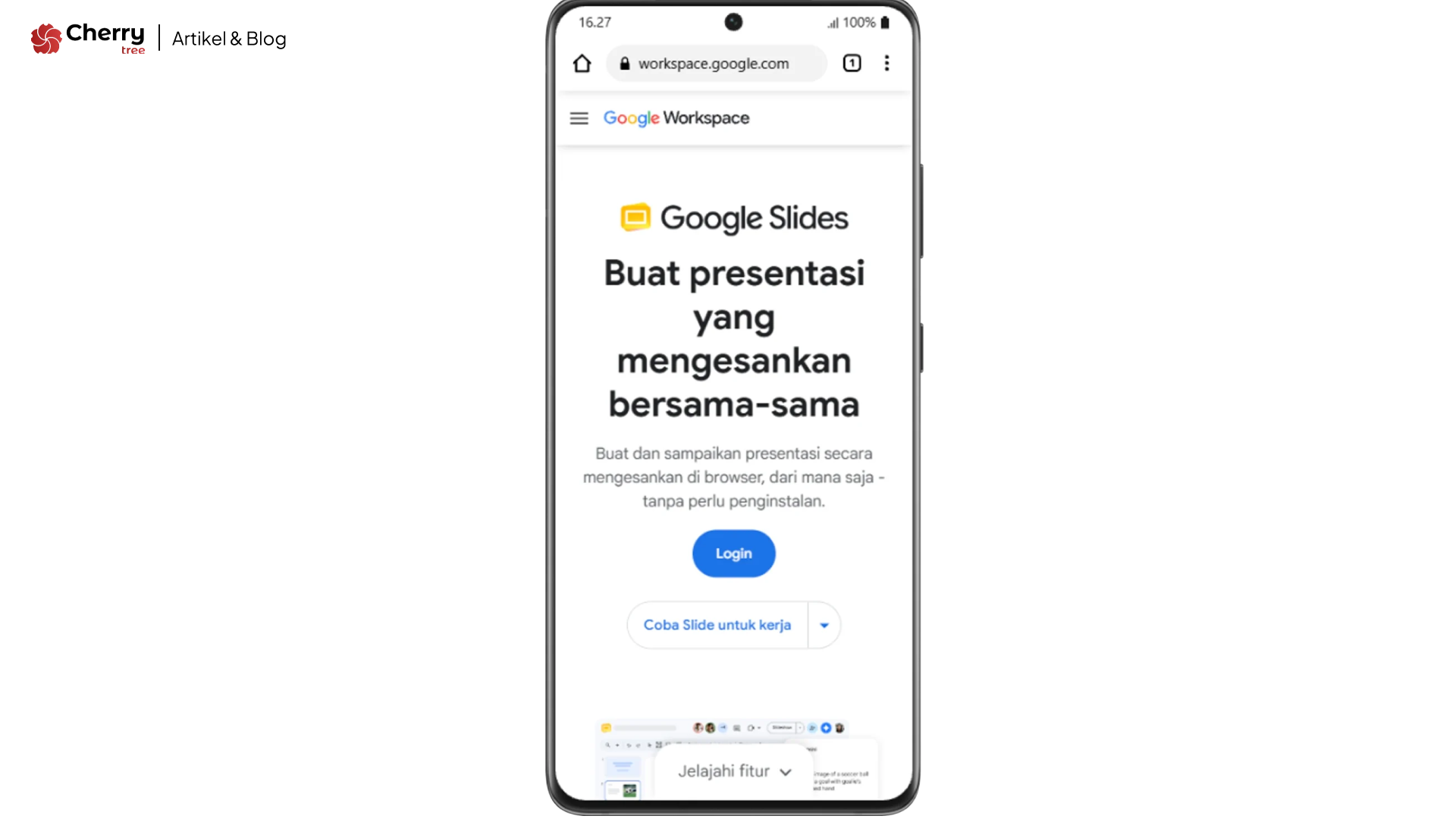 Cara Menggunakan Google Slide di HP