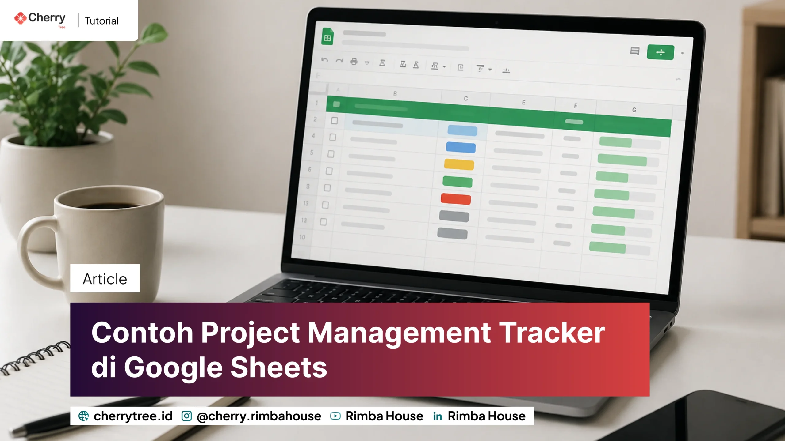 Contoh Project Management Tracker