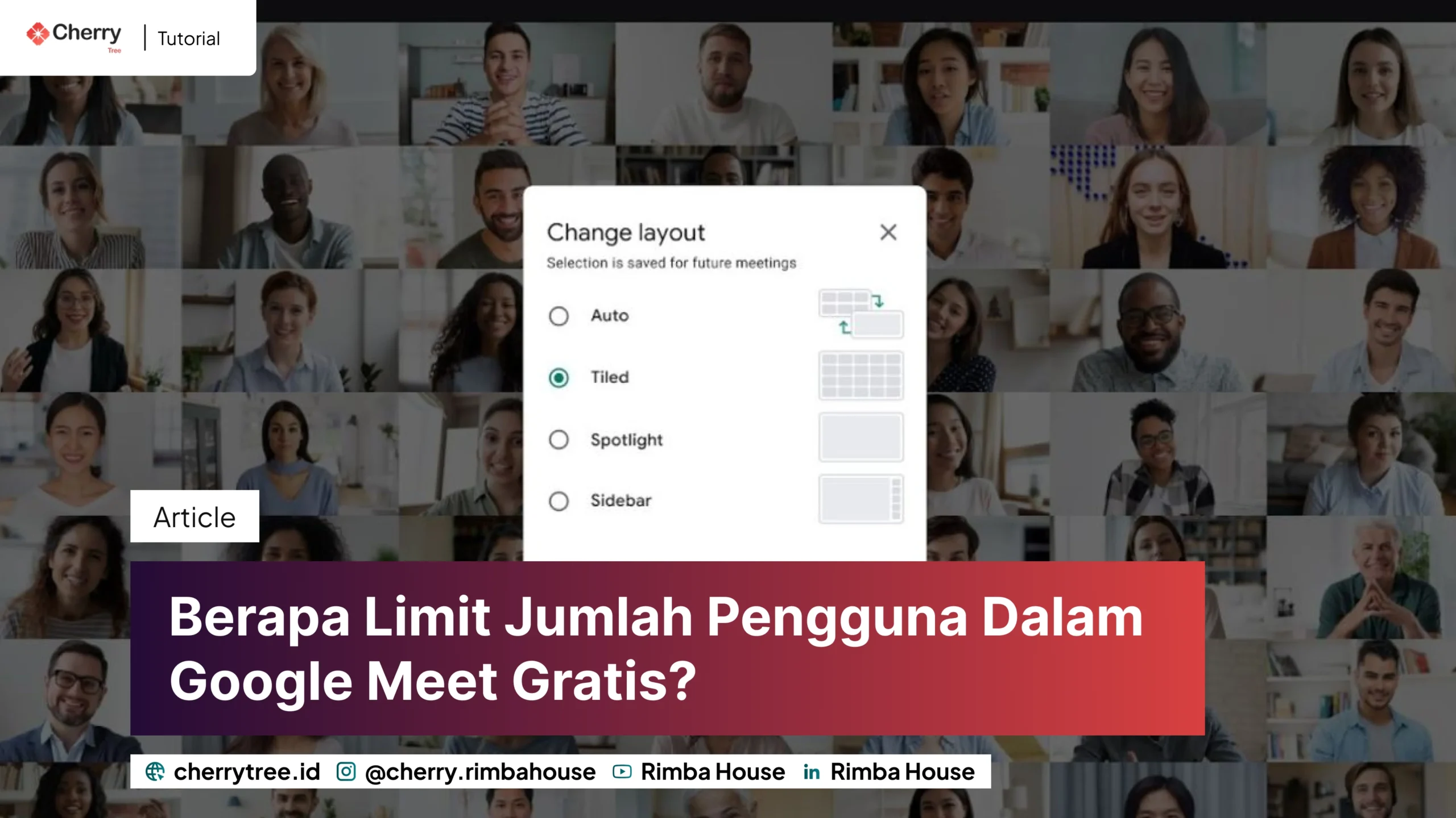 Limit Google Meet Gratis