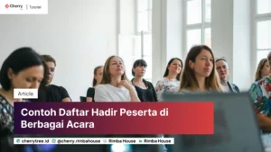 Daftar Hadir Peserta