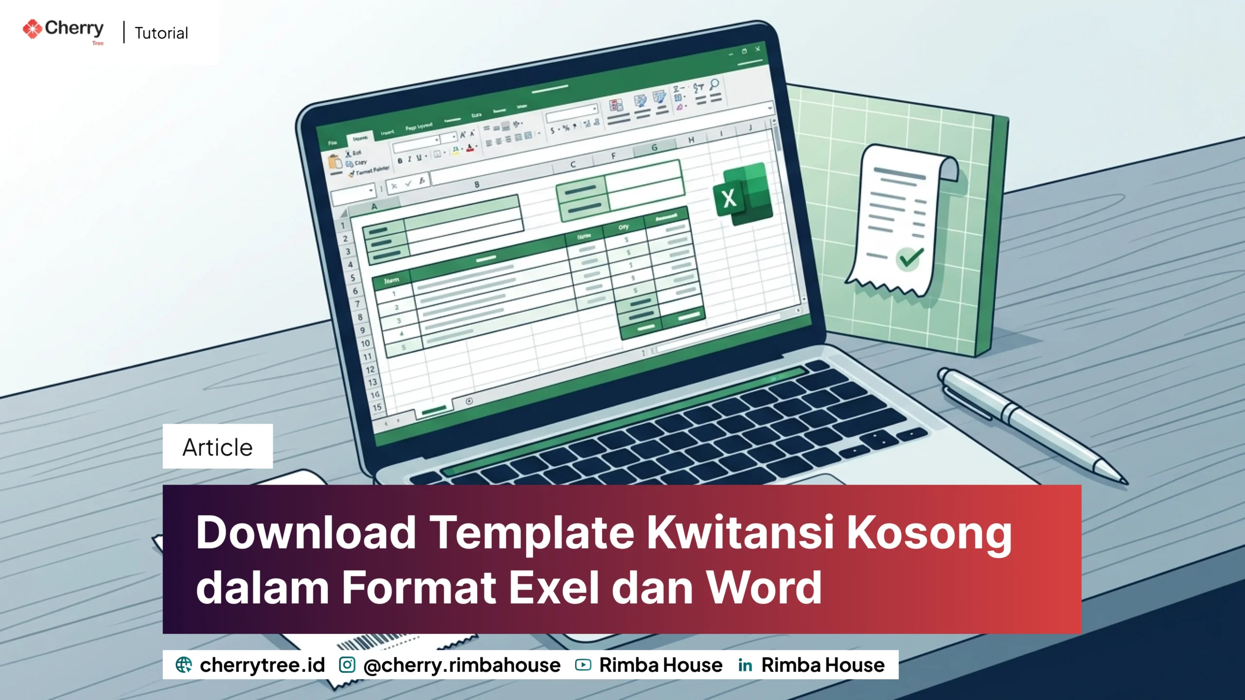 Donwload Template Kwitansi Kosong