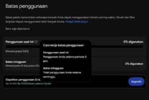 Berapa Limit Google Gemini? Ini Batas Penggunaan Berdasarkan Paketnya 1 Gemini Gratis Limit